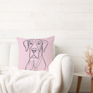 Almofada Desenho de Great Dane