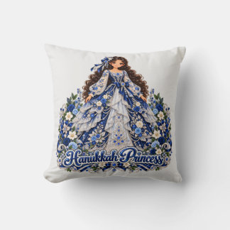 Almofada Desenho de Princesa de Hanukkah