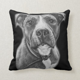 Almofada Desenho do travesseiro animal da arte do cão do