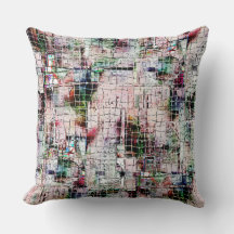 Desenho estranho, de cor russa, sob juta de abstra