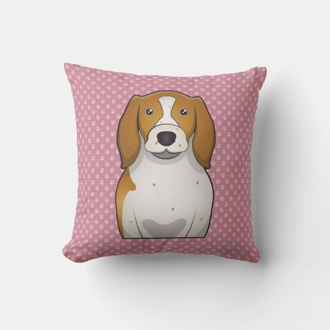 Almofada Desenhos animados do Spaniel de galês Springer (Frente)