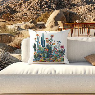 Almofada Desert Blooms Lush Mirage
