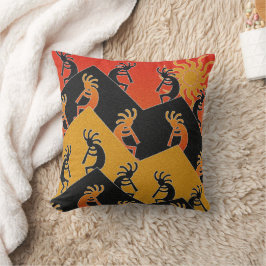 Almofada Deserto de Kokopelli Desert Sunset Sudoeste Decora
