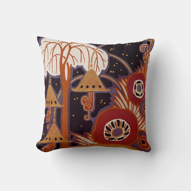 Almofada Design #4 do art deco em Sunshinedazzle (Frente)