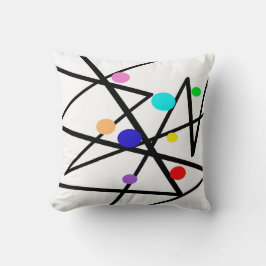 Almofada design abstrato do travesseiro decorativo de arte 