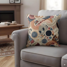 Design abstrato em cores boêmicas