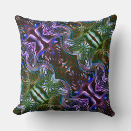 Almofada Design abstrato formado por zigzag