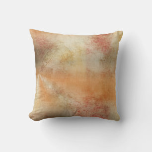 Almofada Design Abstrato Rústico de Grunge em Cores de Qued