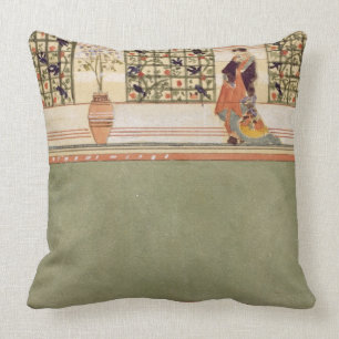 Almofada Design Anglo-Japonês da parede, c.1860 (w/c &