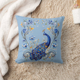 Almofada Design Clássico de Peacock - Presente Elegante par