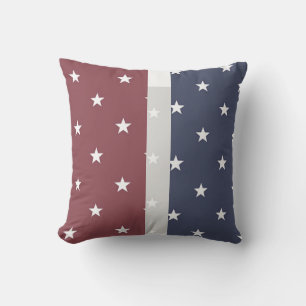 Almofada Design da América deus abençoe e Estrelas Reversív
