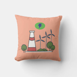 Almofada Design da central nuclear