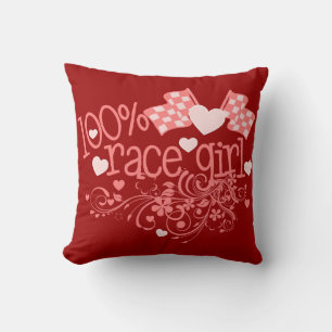 Almofada design de 100% Race Girl