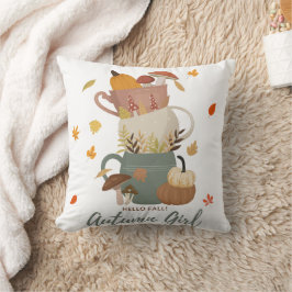 Almofada Design de abóbora de outono