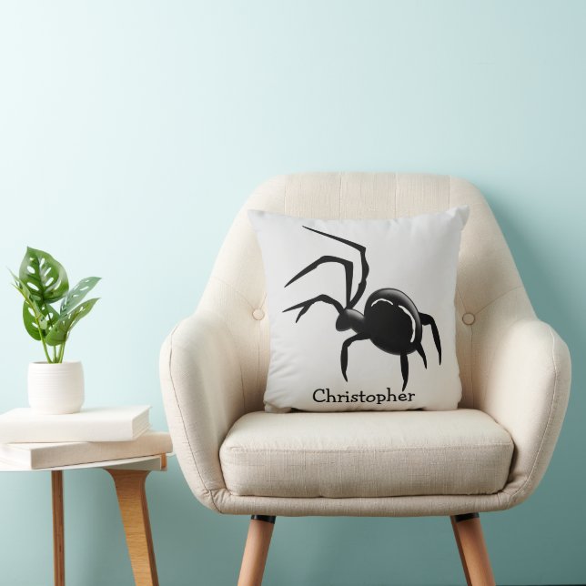 Almofada Design de Aranha Personalizado (Cadeira)