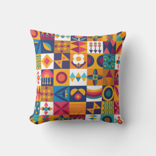 Almofada Design de arte moderna sem costura