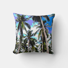 Almofada Design de Árvore Tropical Palm