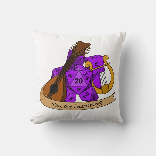 Almofada Design de Bard Dice (Frente)