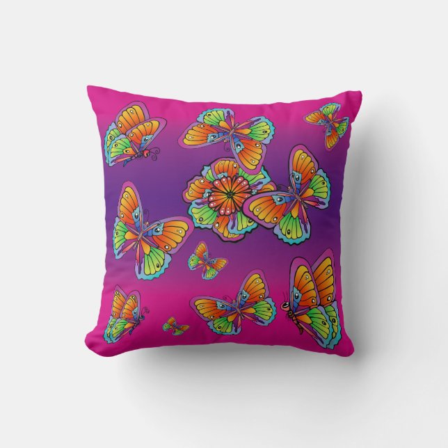 Almofada Design de borboleta (Frente)