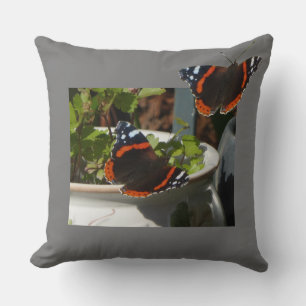 Almofada Design de borboleta Atalanta. travesseiro decorati