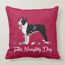 Design de Cachorro Malvado Black Boston Terrier Fe