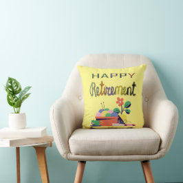 Almofada Design de Celebração de Aposentação