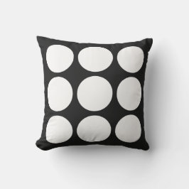 Almofada Design de Círculo Abstrato em Pastel Intenso e Bra