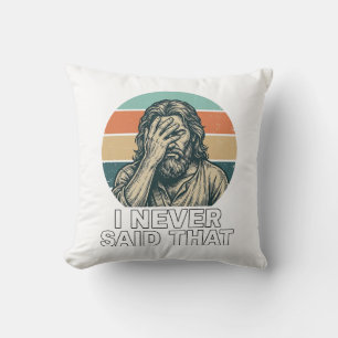 Almofada Design de Citação de Gravação Antiga Facepalm Engr