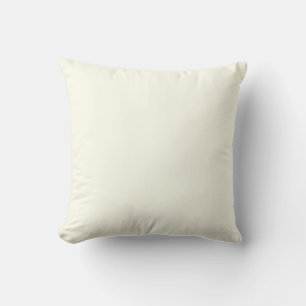 Almofada Design de Cor Sólida FFFFF0 White da Ivory