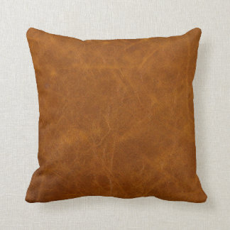 Almofada Design de couro #3 do estudo da amostra de folha