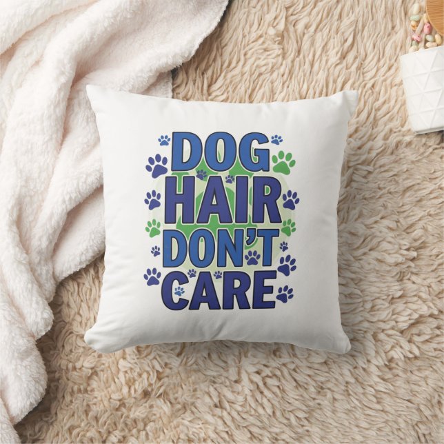 Almofada Design de estampas azuis, roxas e verdes para cães (Cobertor)
