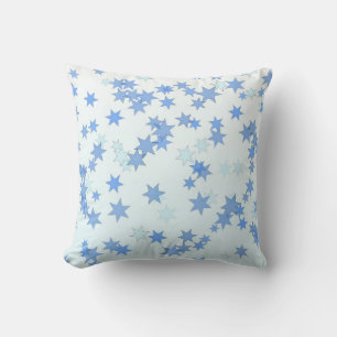 Almofada Design de estrelas azuis