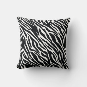 Almofada Design de estribo de zebra animal