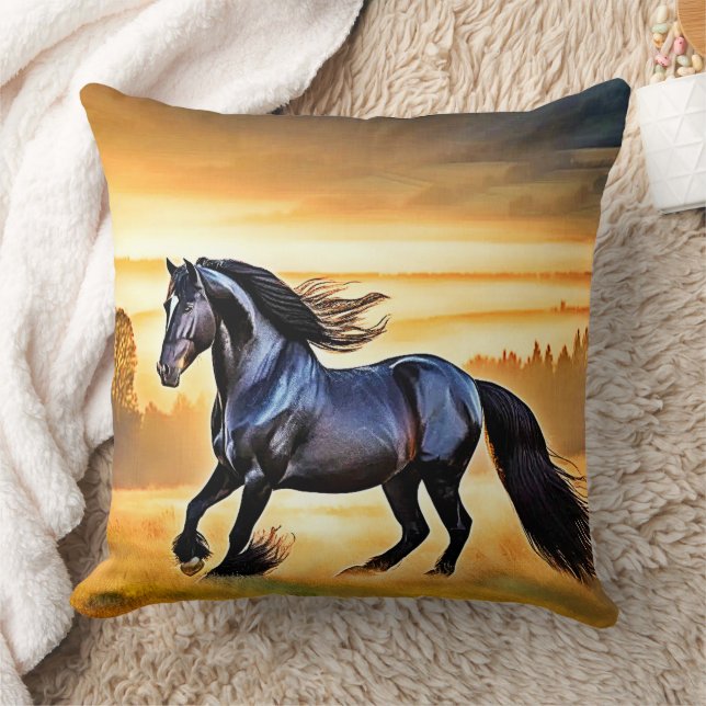 Almofada Design de Execução de Majestésico Stallion (Cobertor)