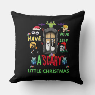 Almofada Design de Férias de Natal Assustadorzinho