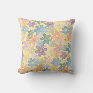 Almofada Design de Flores de Mola