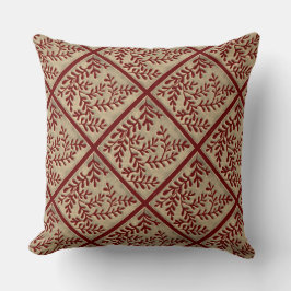 Almofada design de folhagem travesseiro decorativo