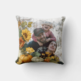 Almofada Design de Fotografias de Pumpkin de Queda Personal