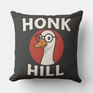 Almofada Design de Ganso da Colina Honk Engraçado - Ave Fof