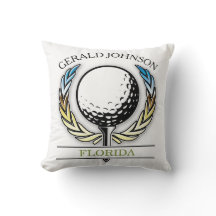 Design de Golfe com Modelo de Wreath