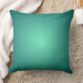 Almofada Design de Gradiente de Aquamarine Azul-Celeste