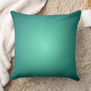 Almofada Design de Gradiente de Aquamarine Azul-Celeste