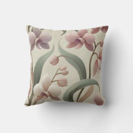 Almofada Design de Impressão de orquídea excepcional