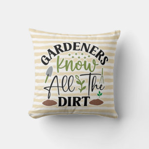 Almofada Design de jardinagem humorística