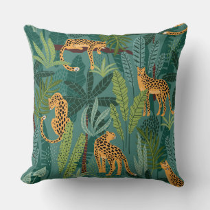 Almofada Design de leopardo ilustrado