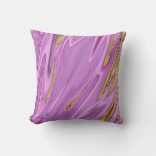 Almofada Design de líquido roxo