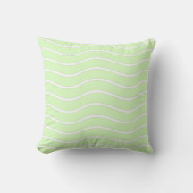 Design de Listras Onduladas Pastel Verde Lima e Br