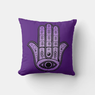 Almofada Design de mão Hamsa no travesseiro decorativo