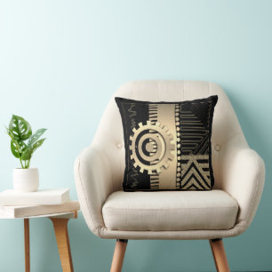 Almofada Design de Motif Afrocêntrico Contemporâneo