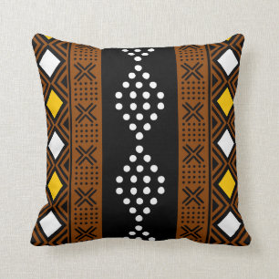 Almofada Design de Mudcloth Bogolan Pillo